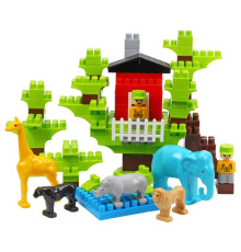 Дитячий набір конструктора "Будинок на дереві" 1089TXK 130 деталей