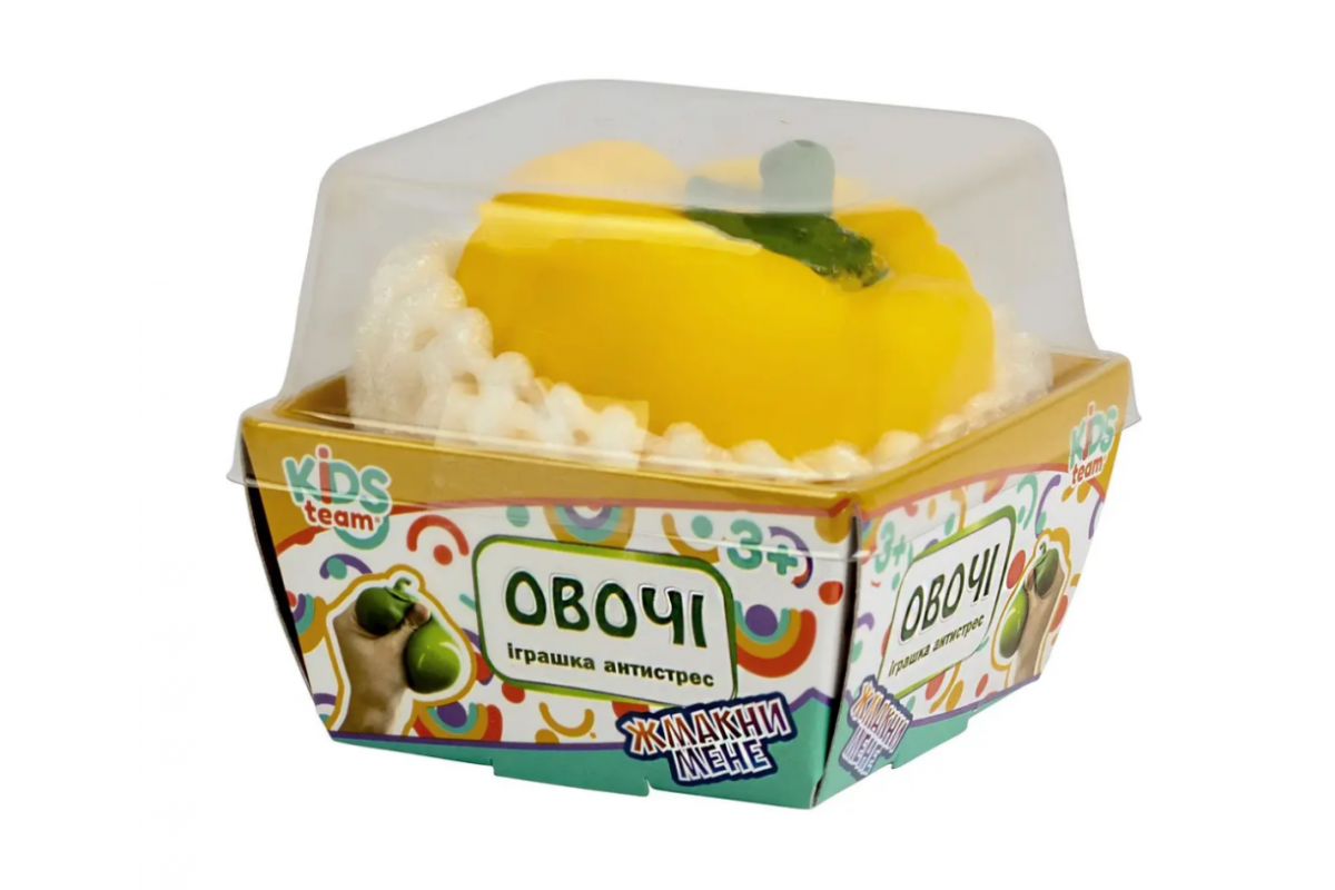 Игрушка антистресс "Овощи перец" CKS-10705(Yellow)