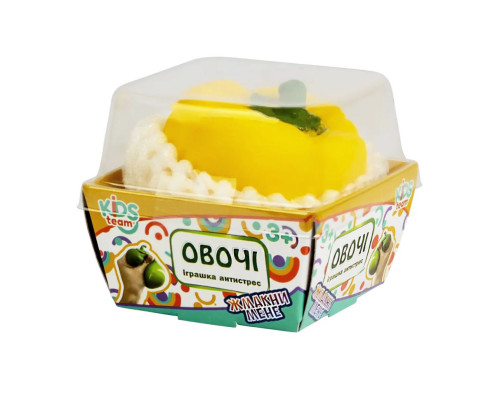 Игрушка антистресс "Овощи перец" CKS-10705(Yellow)