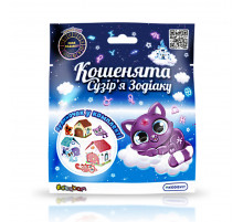 Колекційна фігурка-сюрприз You You Кошенята Сузір'я зодіаку #sbabam 66/CN22 з паперовим будиночком
