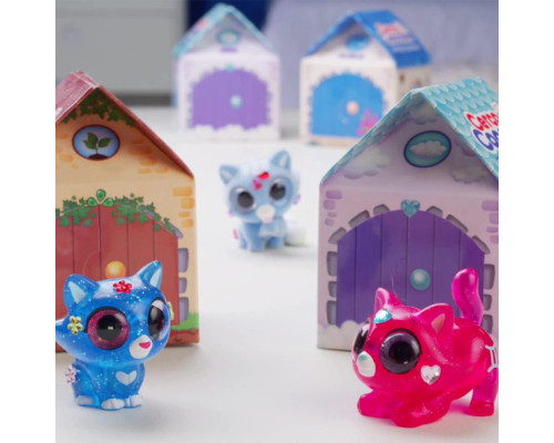 Колекційна фігурка-сюрприз You You Кошенята Сузір'я зодіаку #sbabam 66/CN22 з паперовим будиночком