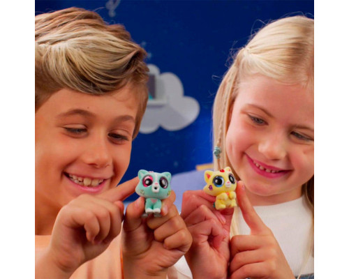 Колекційна фігурка-сюрприз You You Кошенята Сузір'я зодіаку #sbabam 66/CN22 з паперовим будиночком