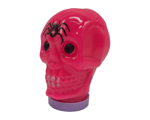 Дитячий антистрес-слайм Череп Skull 80174, 100 мл Рожевий