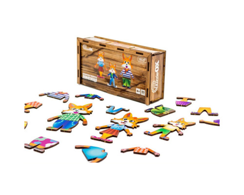 Деревянная настольная игра Лисички Puz-42121