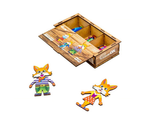 Деревянная настольная игра Лисички Puz-42121