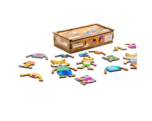 Деревянная настольная игра Лисички Puz-42121