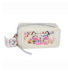 Детская косметичка "Love to Kiss" T24810(білий) плюшевая