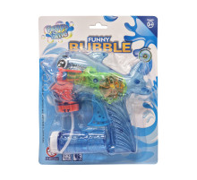 Пістолет з мильними бульбашками Дельфінчик 2568(Blue) механічний, на блістері