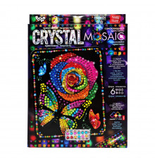 Креативна творчість "Crystal mosaic Квітка" CRM-02-07, 6 форм елементів