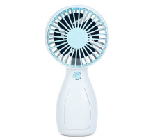 Портативный ручной вентилятор MK 5663-1(Blue) 13 см, аккумулятор, USB зарядное