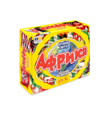 Настольная игра Страны мира Африка 31103 карточки 72 шт, игральный кубик