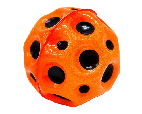 Мяч надпрыгучий прыгун "MOON BALL" 24971-3(Orange) размер игрушки 6,3 cм