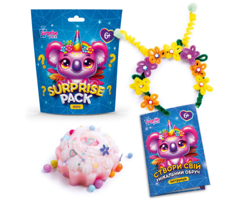 Набір для творчості із сюрпризом "Surprise Pack Mini 5" VT8040-05 квітковий обруч