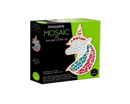 Детский набор для творчества хрустальная мозаика "Единорог" MA2002