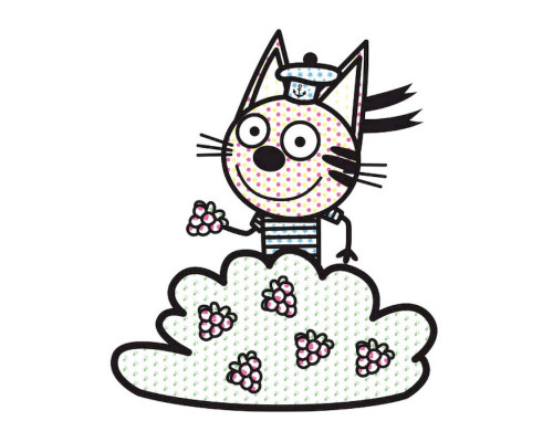 Водяна розмальовка Три Коти. На природі 1370012 Кольоровий Буль