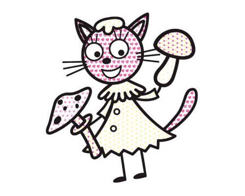 Водяна розмальовка Три Коти. На природі 1370012 Кольоровий Буль