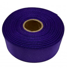Атласна стрічка для рукоділля АБ-312, 2,5 см x 23 м, фіолетовий