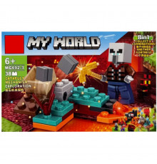 Дитячий конструктор "Minecraft" MG692-3, 38 деталей