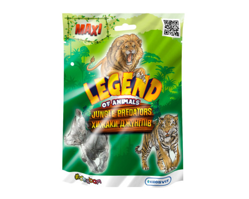 Стретч-іграшка "Хижаки джунглів" #sbabam 30/CN23 у вигляді тварини