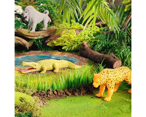 Стретч-іграшка "Хижаки джунглів" #sbabam 30/CN23 у вигляді тварини