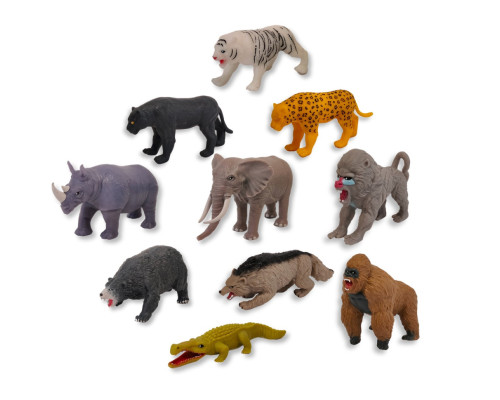 Стретч-іграшка "Хижаки джунглів" #sbabam 30/CN23 у вигляді тварини