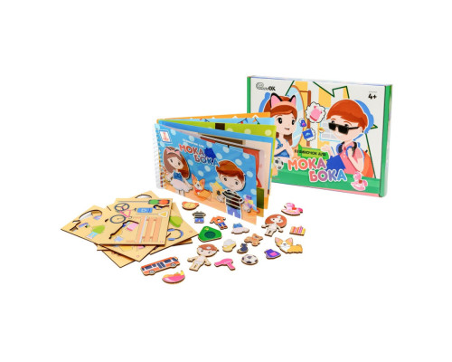 Развивающая игрушка "Мока Бока Домик" Puz-88892, 103 детали