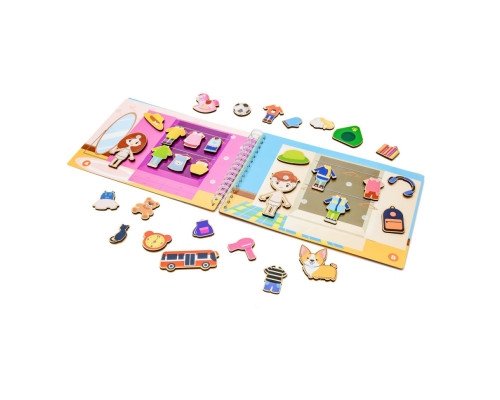 Развивающая игрушка "Мока Бока Домик" Puz-88892, 103 детали