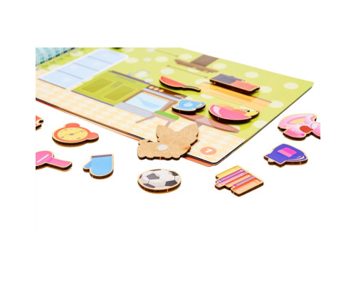 Развивающая игрушка "Мока Бока Домик" Puz-88892, 103 детали