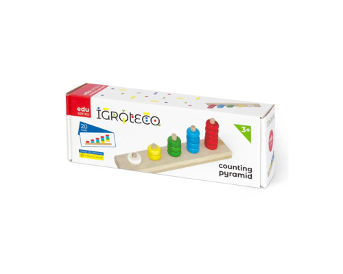 Детская развивающая игра "Пирамидка-считалочка" Igroteco 900439