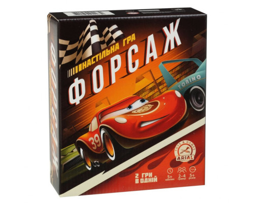 Настільна гра Arial "Форсаж" 911630