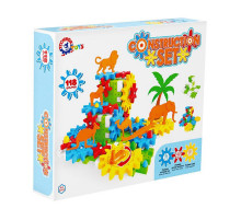 Дитячий набір конструктора "Шестерні з тваринами" 3763TXK 118 деталей