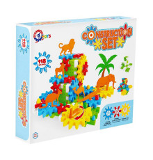 Дитячий набір конструктора "Шестерні з тваринами" 3763TXK 118 деталей