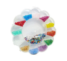 Набор бисера для создания украшений 037-204 в пластиковом боксе