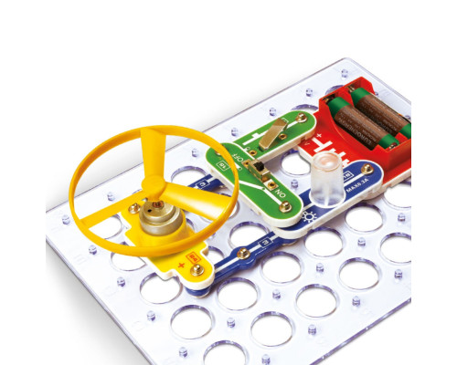 Электронный конструктор "Первые шаги в электронике" DOKA D70709 набор А, 15 схем, свет