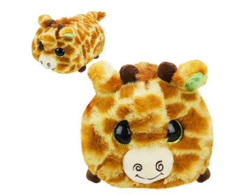 Дитяча м'яка іграшка "Кумедний жираф" MJ2414, розмір 17 см
