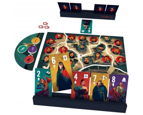 Настольная игра "Дракула против Ван Хельсинга" DPG01UA 32 карточки