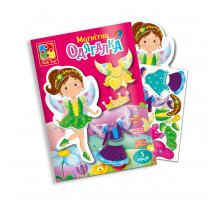 Магнітна гра для дітей "Фея" у папці Vladi Toys VT3204-28 (укр)