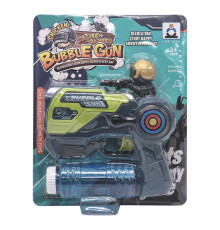 Пістолет з мильними бульбашками Bubble Gun 134-64A зі світлом та звуком