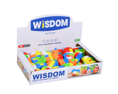 Развивающая игра-головоломка 750-445, 3 см, микс видов