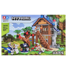 Конструктор дитячий Майнкрафт 7635 пластик, 504 деталі