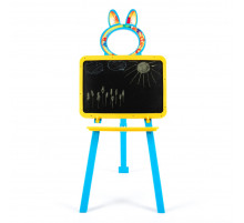 Дитяча дошка для малювання магнітна 013777/1 жовто-блакитна