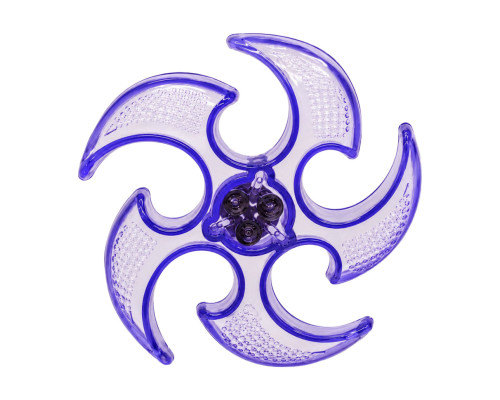 Летающий бумеранг SB2306(Violet) резина, со светом, 15 см, в пакете