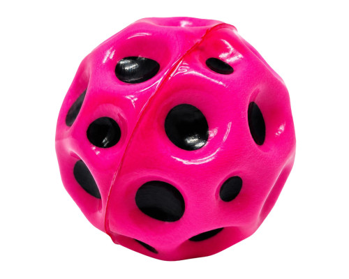 Мяч надпрыгучий прыгун "MOON BALL" 24971-3(Pink) размер игрушки 6,3 cм