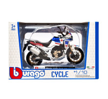 Детская модель Мотоцикла "Honda Africa Twin Adventure" Bburago 18-51030-3 масштаб 1:18