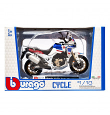 Дитяча модель Мотоцикла "Honda Africa Twin Adventure" Bburago 18-51030-3 масштаб 1:18