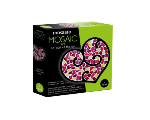 Детский набор для творчества хрустальная мозаика "Сердце" MA2005