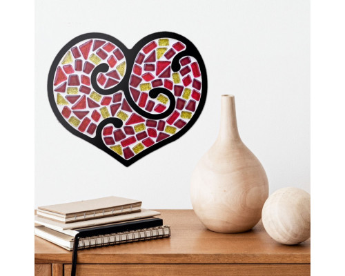 Детский набор для творчества хрустальная мозаика "Сердце" MA2005