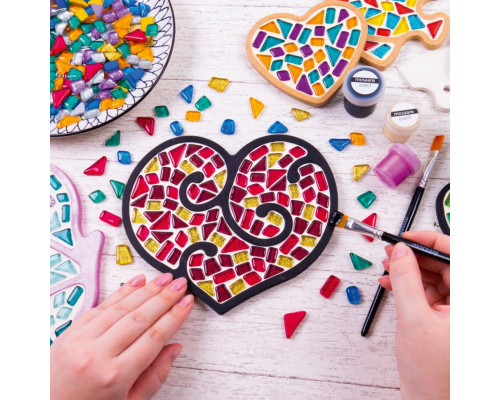 Детский набор для творчества хрустальная мозаика "Сердце" MA2005