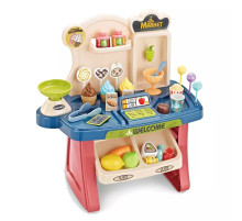 Дитячий ігровий магазин-прилавок 668-72-73с аксесуарами  668-73