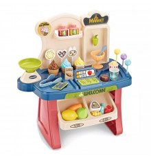 Дитячий ігровий магазин-прилавок 668-72-73с аксесуарами  668-73